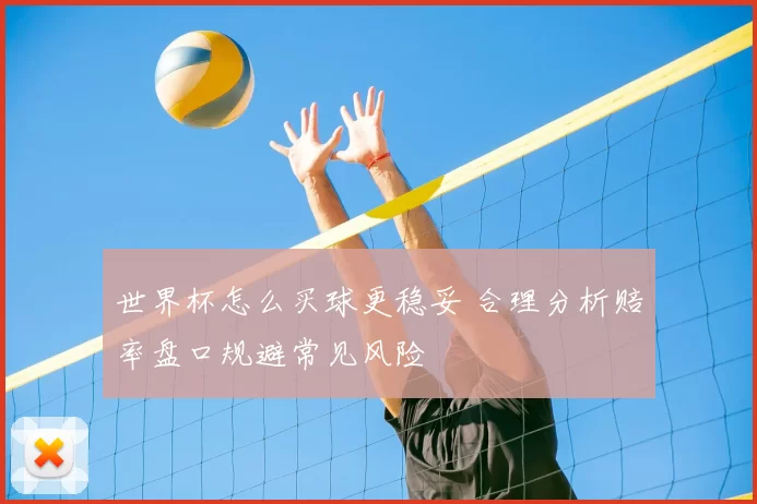 世界杯怎么买球更稳妥 合理分析赔率盘口规避常见风险