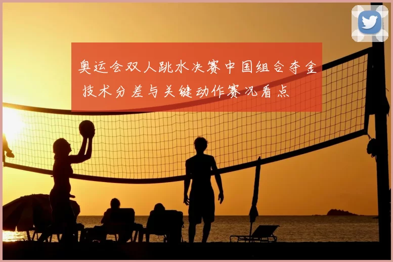 奥运会双人跳水决赛中国组合夺金 技术分差与关键动作赛况看点